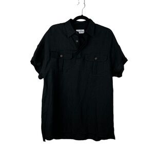 Teddy VonRanson Popover Linen Blend Shirt